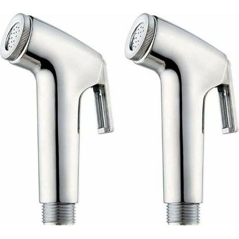 2 pices de bidet spray douchette WC pour nettoyage pulvrisateur pour hygine personnelle et bain danimaux Label (1/4)