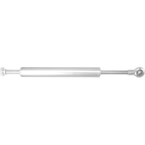 Amortisseur de direction moto 330mm universel stabilisateur guidon aluminium argent pour la plupart des motos (1/5)