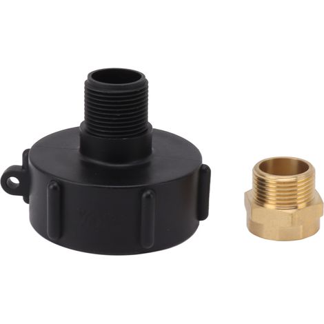 Raccord réservoir IBC 2 pouces – adaptateur étanche – filetage fin Europe – tuyau arrosage
