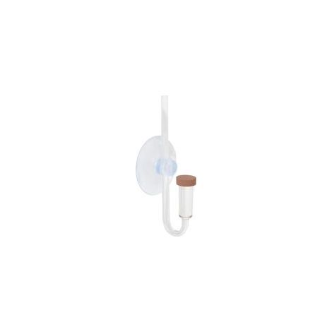 Diffuseur de CO₂ en U acrylique transparent avec ventouse pour aquarium planté – (1/5)