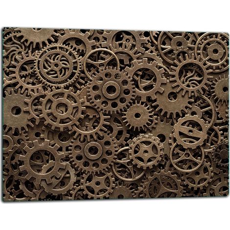 Glasschneidebrett 52x40 Vintage (1/5)