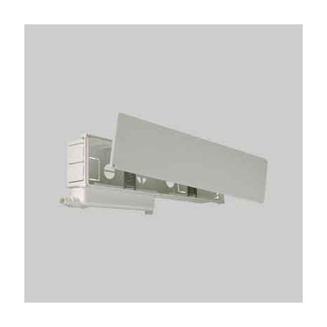 VASCHETTA DA INCASSO CON SIFONE PER RACCOLTA CONDENSA cm 45x6,5x10h