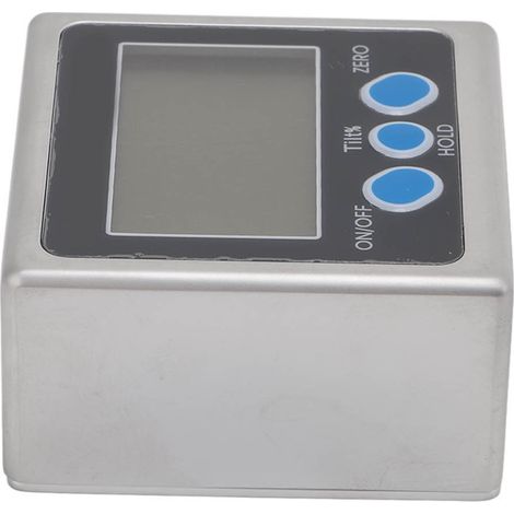 4x90° magnetische digitale Wasserwaage, elektronischer Winkelmesser, Einzelmagnet-Neigungsmesser (1/5)