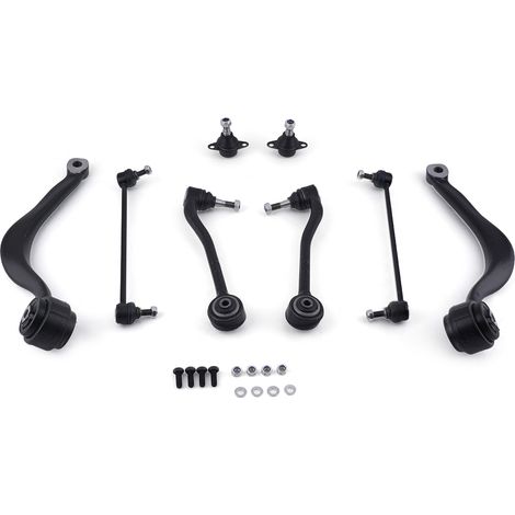 8 PIÈCES BRAS DE CONTRÔLE AVEC BOULONS AVANT GAUCHE +DROITE FOR BMW X5 E53 00-06 (1/5)