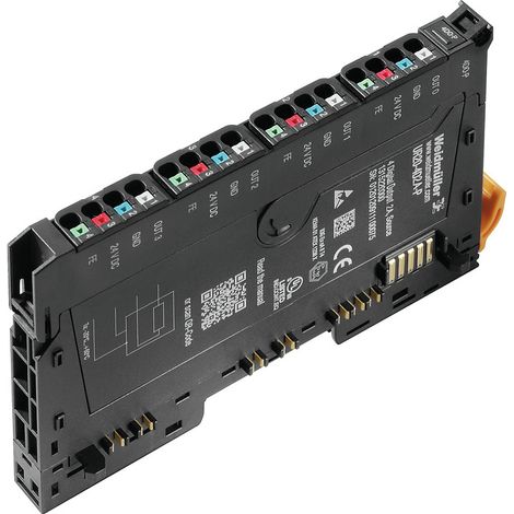 Módulo de salida Weidmüller ur20-4do-p-2a 24 V DC 2 A