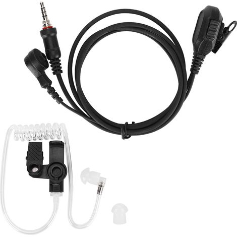 IP54 wasserdichte Akustikschlauch-Ohrhörer für ICOM IC-M33, M25 und M34 Funkgeräte, Funkzubehör (1/5)