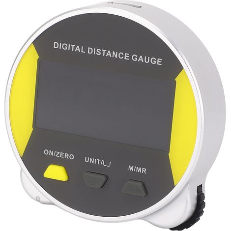 Mètre ruban électronique rechargeable, petit outil de mesure compact à roulettes, avec écran LCD et affichage numérique de distance. (1/5)