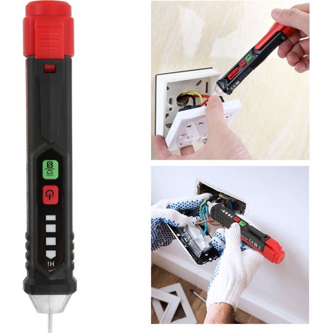 HT90 Smart Voltage Tester - Multifunktionaler Induktionsspannungsprüfer für elektrische Hausstromkreise (1/5)