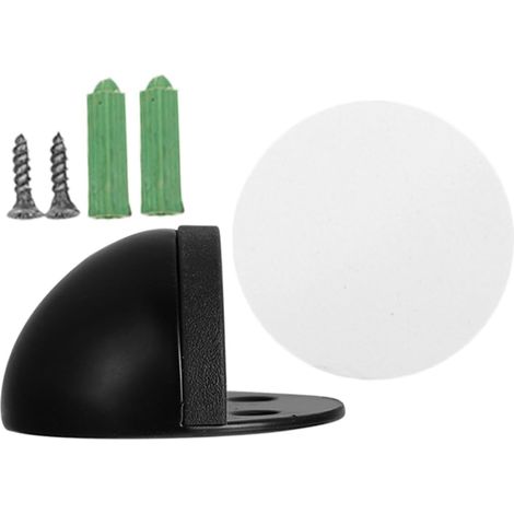 de porte cale auto adhésive noire protection murale pour