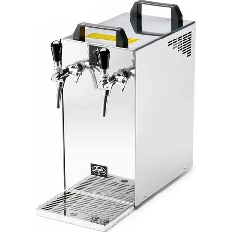 Dispensador de cerveza, Máquina de cerveza con bomba de membrana Kontakt 40/K de 2 líneas, 50 litros/h - Green Line (1/5)