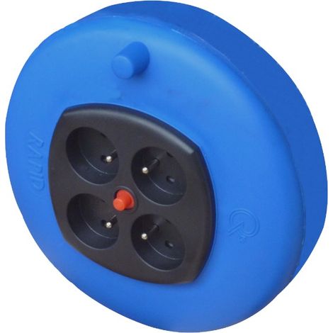 Bobina elettrica chiusa per cavo in PVC da 10 m OUTIFRANCE