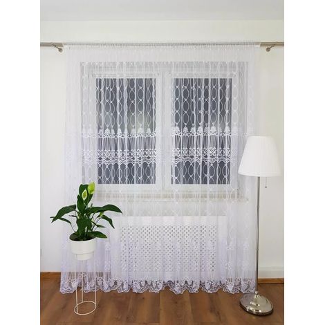 Cortina confeccionada en marquesina de 400x250 cm. (1/5)