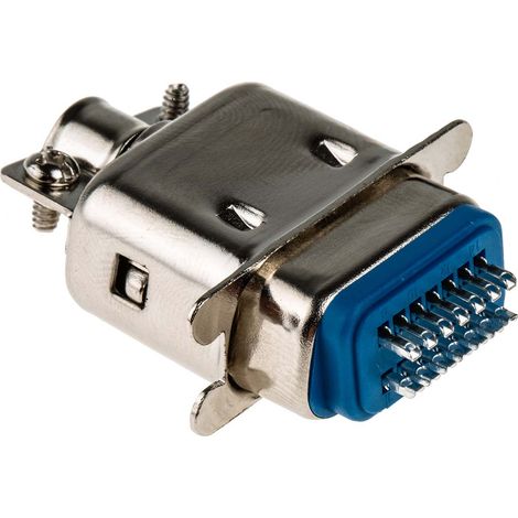 Connecteur IDC RS PRO Mâle, 14 contacts, 2 rangées, pas 2.18mm, Montage sur câble ( Prix pour 1 ) (1/4)