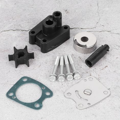 Reparaturset für Außenbord-Wasserpumpenlaufräder, passend für Yamaha 4 PS und 5 PS 2-Takt-Außenbordmotoren 4A und 5C (Teilenummer: 6E0-W0078-A2) (1/5)