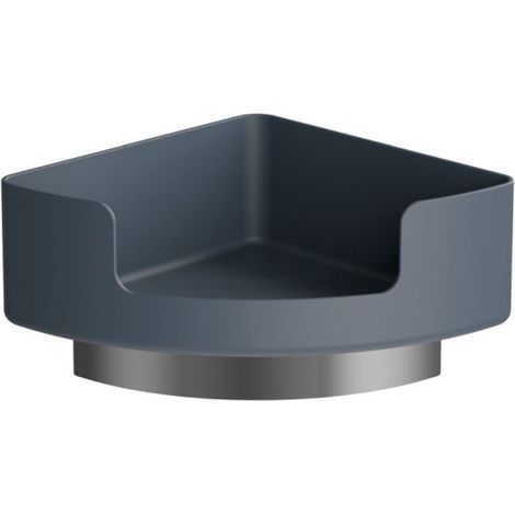 HEWI 802.03B220 92 tablette d'angle, mate, fixation murale (1/2)