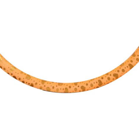Anneau de fitness lesté pour débutants, idéal pour l'entraînement de la taille, avec ceinture Hula Ring, orange, 1,5 kg. Convient aux adultes (hommes et femmes). (1/5)