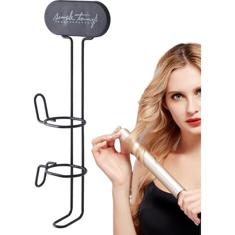 Support mural Generico pour outils de coiffure - Fer à lisser en ABS 32 cm 12 , 6 pouces , organisat (1/5)