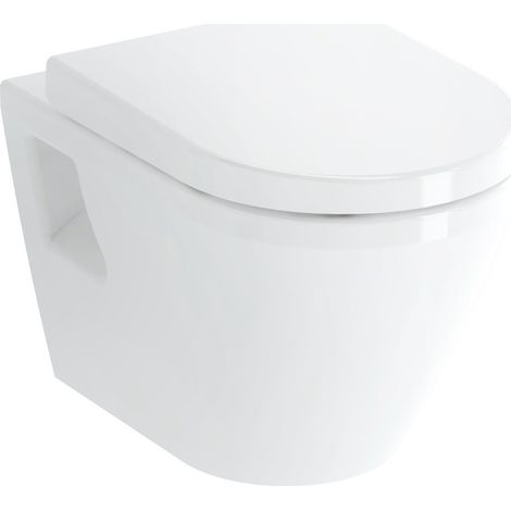 Vitra Inodoro Integra suspendido + asiento Duroplast (7063-003-6286) (1/2)