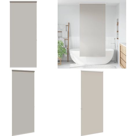vidaXL Store enrouleur de douche avec cassette largeur du tissu 96 cm (1/5)
