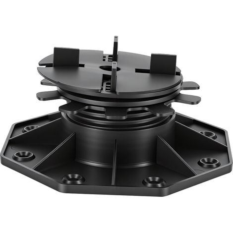 Wolketon Terrasse Plattenlager Premium 40-70 mm mit Gefälleausgleich 0-5 % höhenverstellbar Stein Keramik Beton 50er Pack (1/5)