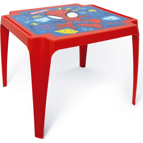 Table en plastique 50x55x44cm - Spiderman