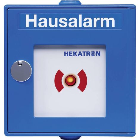 Hekatron FH.Genius Pulsante manuale senza fili a batteria, rete elettrica (L x A x P) 130 x 130 x 32 mm (1/4)