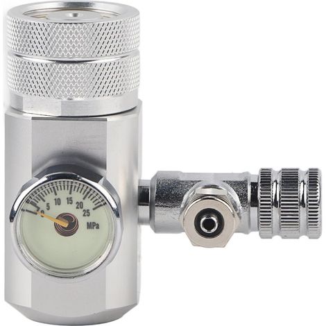 Régulateur CO2 pour Aquarium avec Grand Cadran Simple (Connexion G5/8) (1/5)