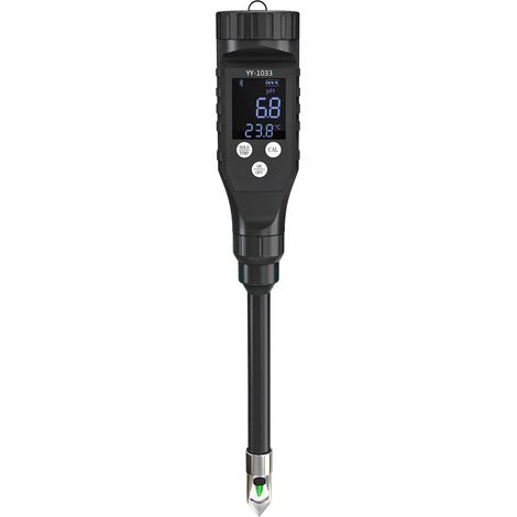 Compteur pH du sol, pHmètre du sol numérique avec électrode de pH en acier inoxydable, Bluetooth ph testeur du sol pour le soin des plantes, idéal pour le jardin, la pelouse, la ferme (1/5)
