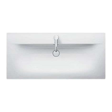Duravit Viu - Waschtisch 103x49 cm, mit 1 Hahnloch, Alpinweiß 2344100000 (1/5)