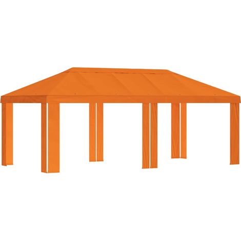 Copertura per Gazebo 6 x 3 m Arancione Poliestere 190 gsm vidaXL (1/5)