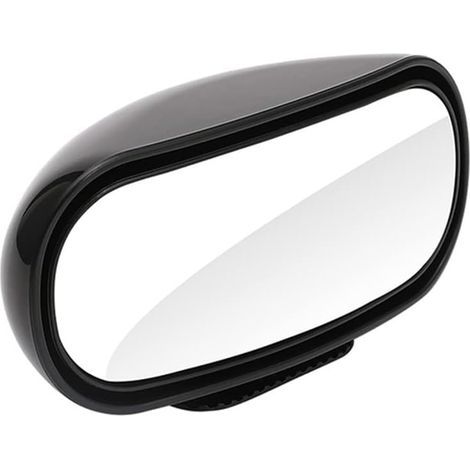 Rétroviseur de voiture, rétroviseur d'angle mort rotatif à 360°, rétroviseur adhésif grand angle, rétroviseur pour bébé (1/5)