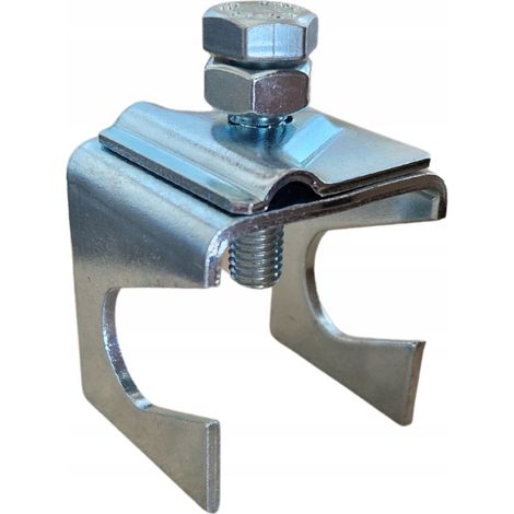 Blitzschutz-Anschlussstange - Band mit Kappe für Draht 42x50mm FI22