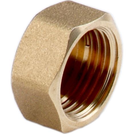 BOUCHON EN LAITON 3-8" JAUNE