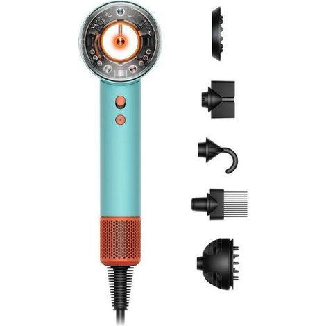 Asciugacapelli Dyson Supersonic HD16 in Patina, Topazio e Arancione - Modello 515276-01 (1/5)