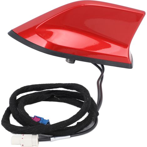 Antenne aileron de requin haute performance 282069033 pour signal radio de toit Kadjar HLA3 HLA6 HLNC HLMR rouge (1/5)