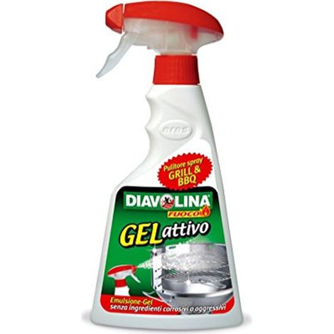 Diavolina Giardino Pulitore Grill Spray - Confezione 500 ml -