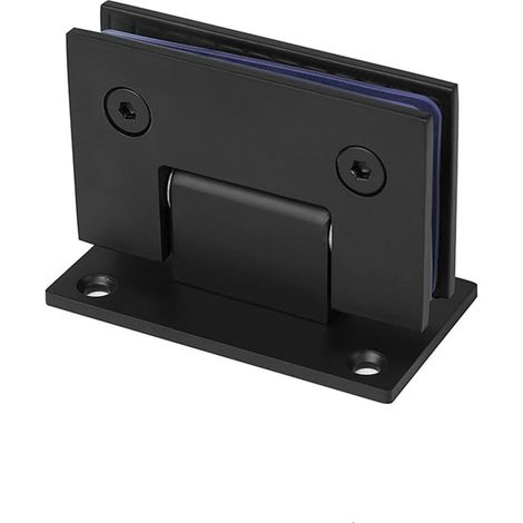 Charnière Pour Porte En Verre - Acier Inoxydable 304 - Auto-Fermeture 25° - Centrage Automatique 0° - Épaisseur Verre 8 À 12 Mm - Charge Max 40 Kg - 1 Pièce (1/5)