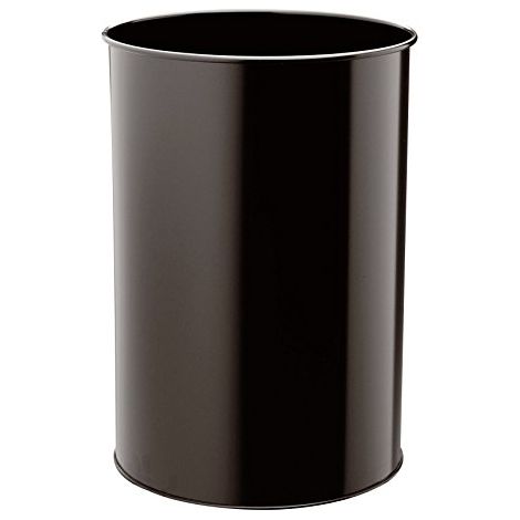 Durable Modèle de poubelle élégante noir 30 litres