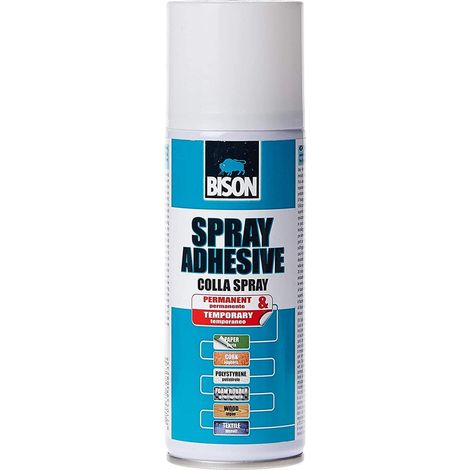 La colle Bison 1508031 Spray Adhesive 200 ml