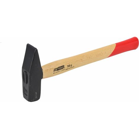 Awtools młotek ślusarski 0,7 kg trzonek drewniany black line