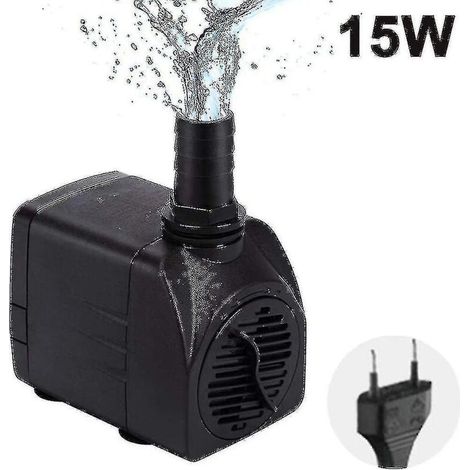 Pompe submersible ultra-silencieuse avec pompe de fontaine et réservoir de 1,5 m. (1/3)
