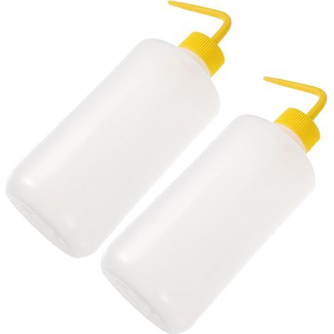 2 Stück Packung 500 ml Quetschflaschen aus Kunststoff mit (1/5)
