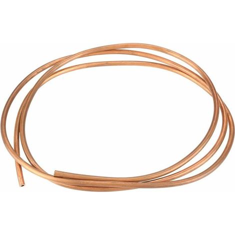 2M T2 Soft Copper Pipe Copper Tube for Refrigeration Piping OD 6mm ID 4mm Thickness 1mm for Refrigeration (OD 6mm, ID 4mm) (1/5)