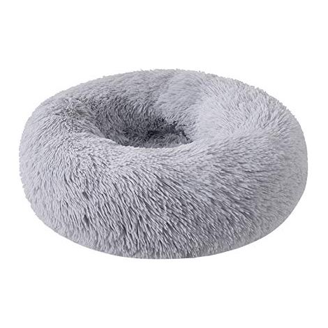 Lit pour chat - Lit douillet pour petit chien - Panier pour petit chien - Donut - Coussin pour chat - 4 kg