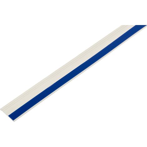 Schellenberg 66405 Profili in PVC autoadesivi per pareti 30 x 1,5 mm, 50 m, Bianco, impiallacciatura di Giunti e transizioni a finestre, armadi o Porte (1/4)