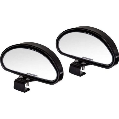 Blind Spot Assisted Driving Rearview Mirror for All Cars, Adjustable Angle Convex Mirror (2 Pieces)