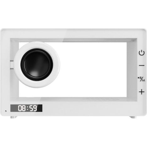 Altoparlante Bluetooth trasparente, altoparlante galleggiante piccolo altoparlante per uso interno ed esterno con bassi estremamente ricchi Accendino decorativo (1/5)