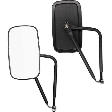 Retrovisori, senza porte per Wrangler 2007-2018 JK & JL 2020 JT, specchi laterali anti-vibrazione, confezione da 2 (1/5)