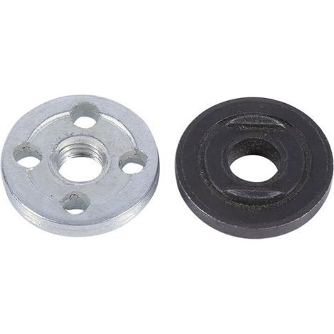 1 Pair Angle Grinder Repair Mounting Component Part Inner Outer Flange for 9523 (1/5)