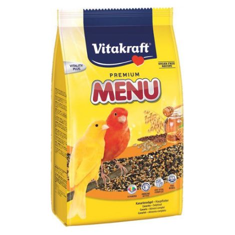 Menu Premium Aliments pour Canarios Vitakraft - 1kg